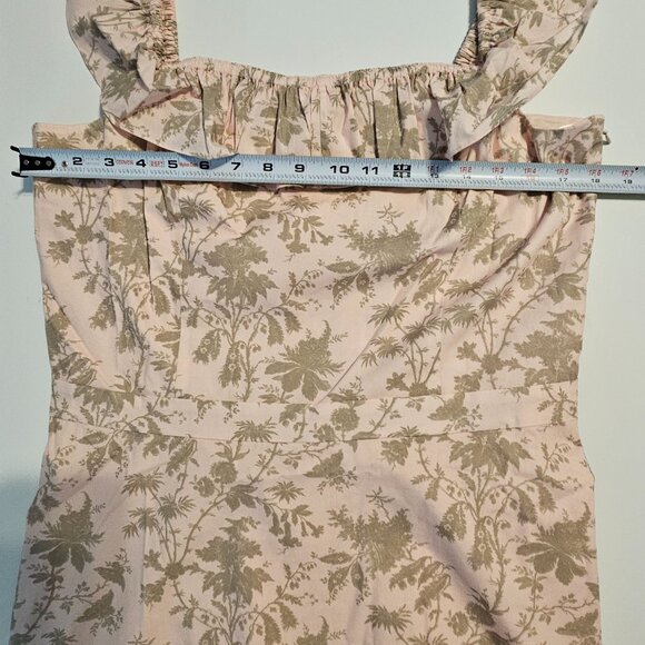 Beautiful Elie Tahari Off The Shoulder Midi Dress Size 14 - Picture 9 of 10